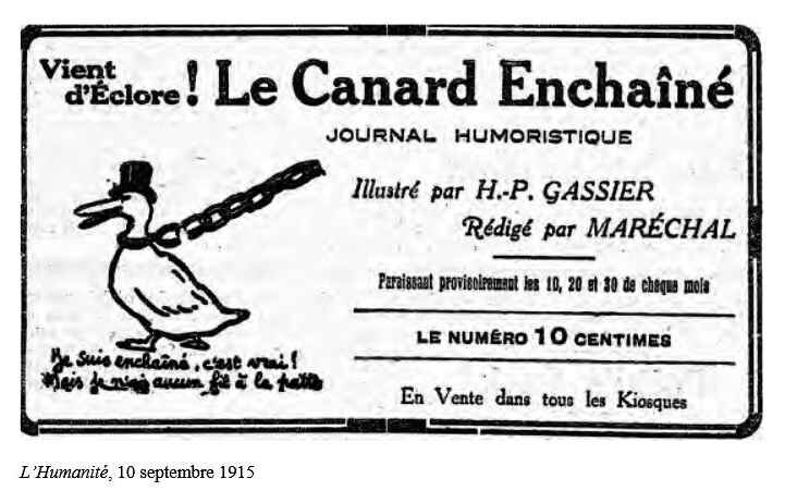 Le canard sept 1915