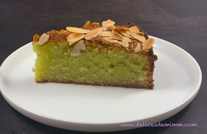 Gâteau fondant aux amandes et aux pistaches 4