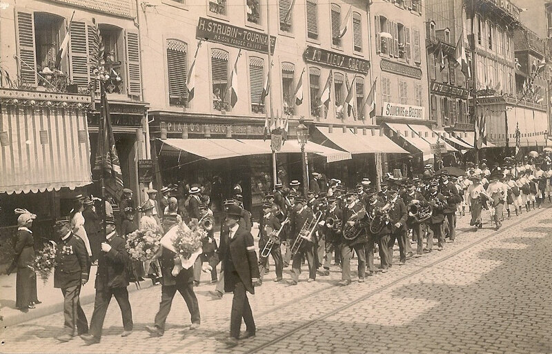 191308 17 Belfort CPhoto Festival musique Fanfare Usines Pont de Roide & L'Alsacienne R