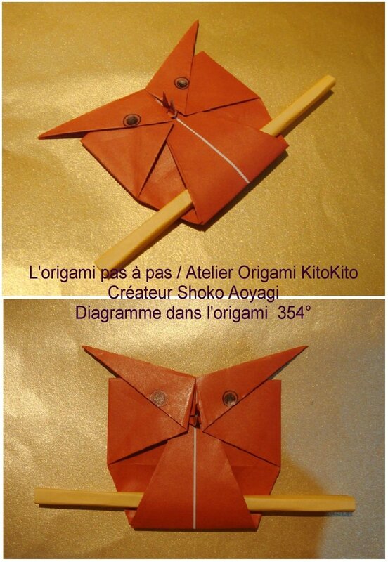 Atelier Origami KitoKito_Hibou avec une lettre