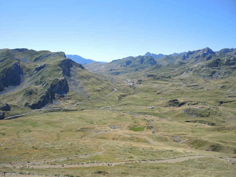 Cirque d'Anéou, col du Pourtalet vue du col de Soum (64)