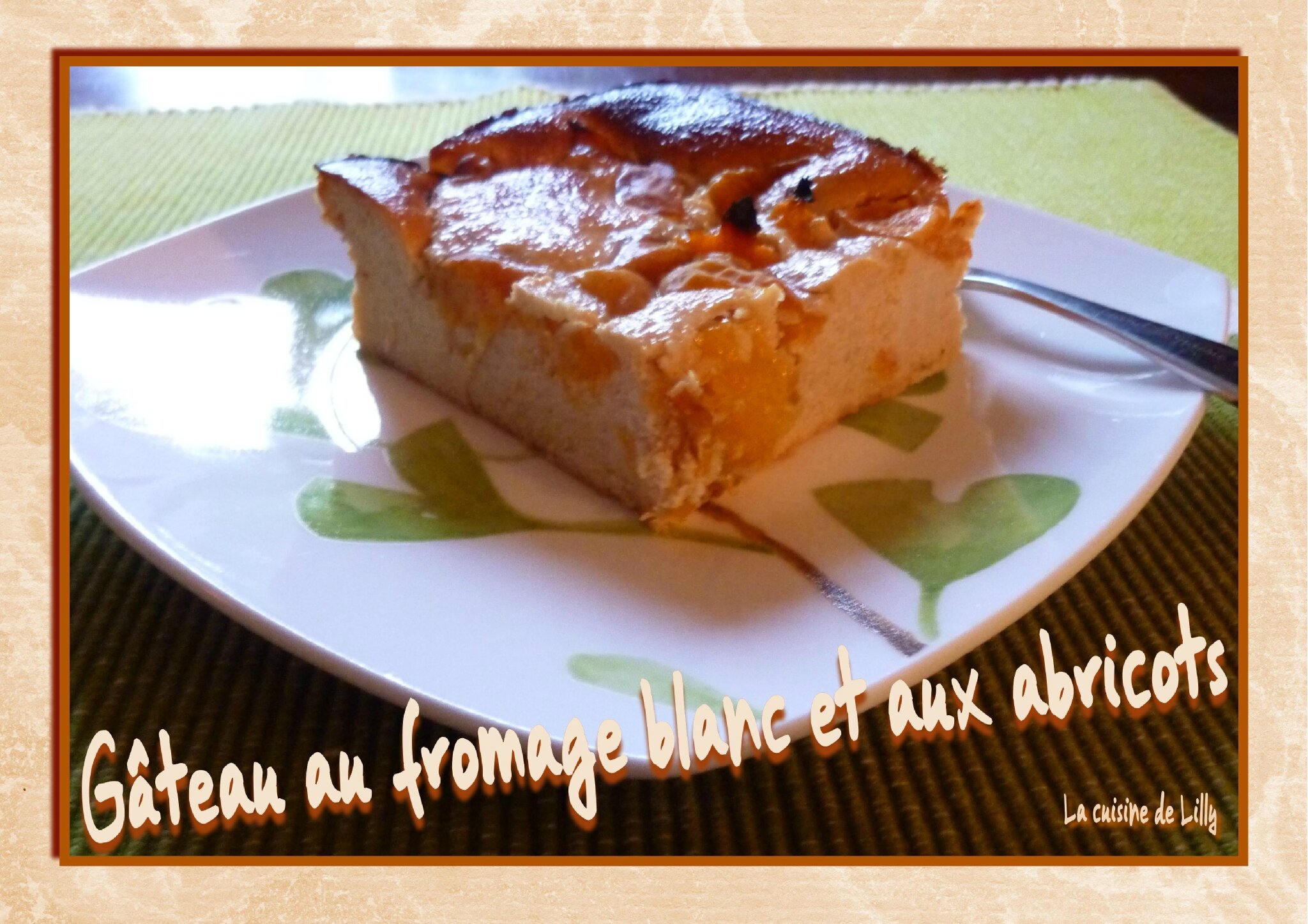 Sorbet abricot et amaretto - La cuisine de Lilly