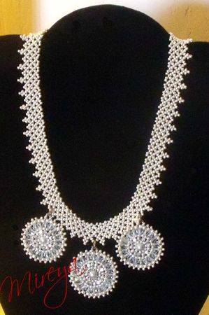 Collier Netting argent 2
