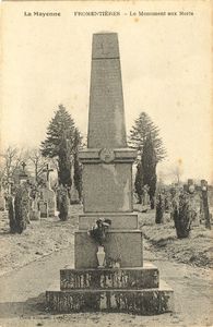 Monument aux Morts, vers 1920