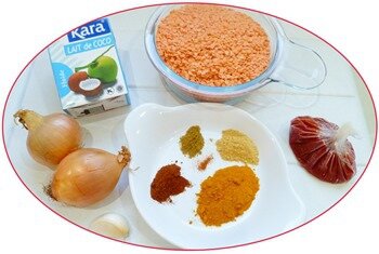 dahl de lentilles corail au lait de coco2