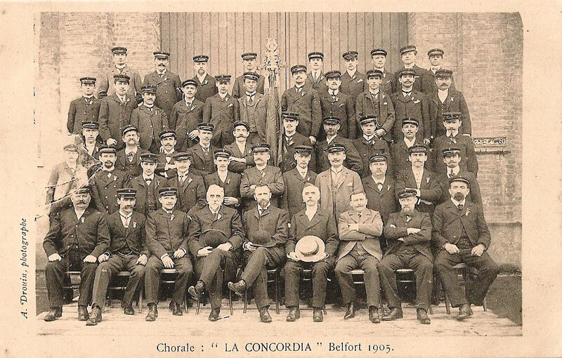 Belfort 1905 CPA La Concordia