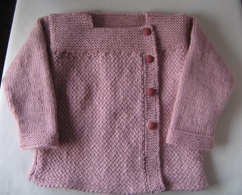 modele gilet fille 3 ans
