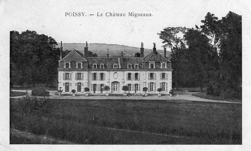 POISSY le chateau MIGNEAUX