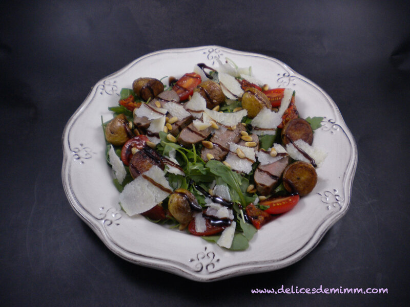 Tagliata d'agneau