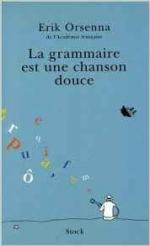 La grammaire est une chanson douce couv