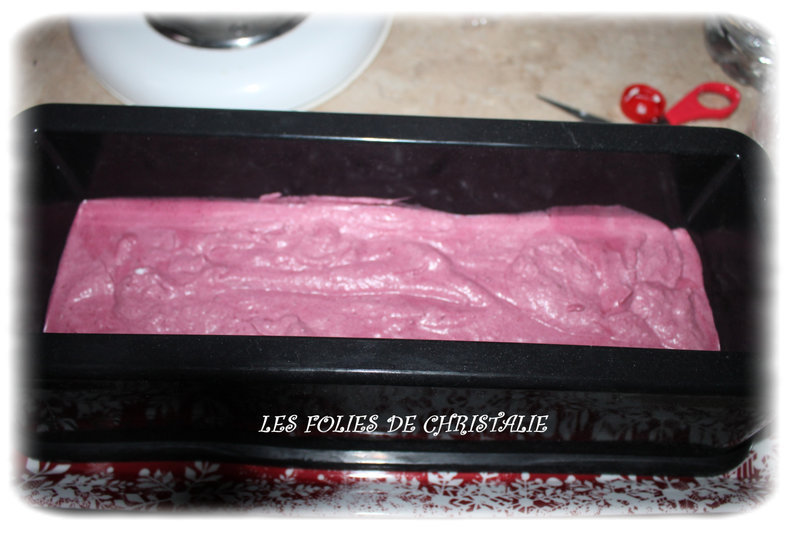 Bûche choco cassis 5