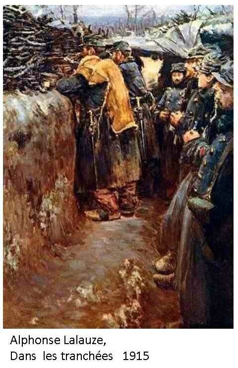 Lalauze tranchée 1915