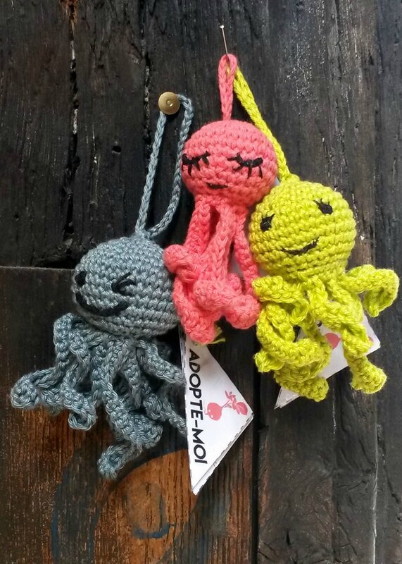 3 petites pieuvres - Anisbee