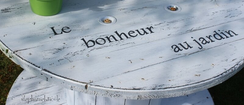 bonheur au jardin