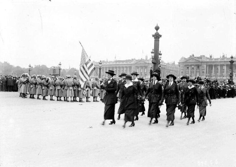 Indépendance Day défilé des troupes2 1918