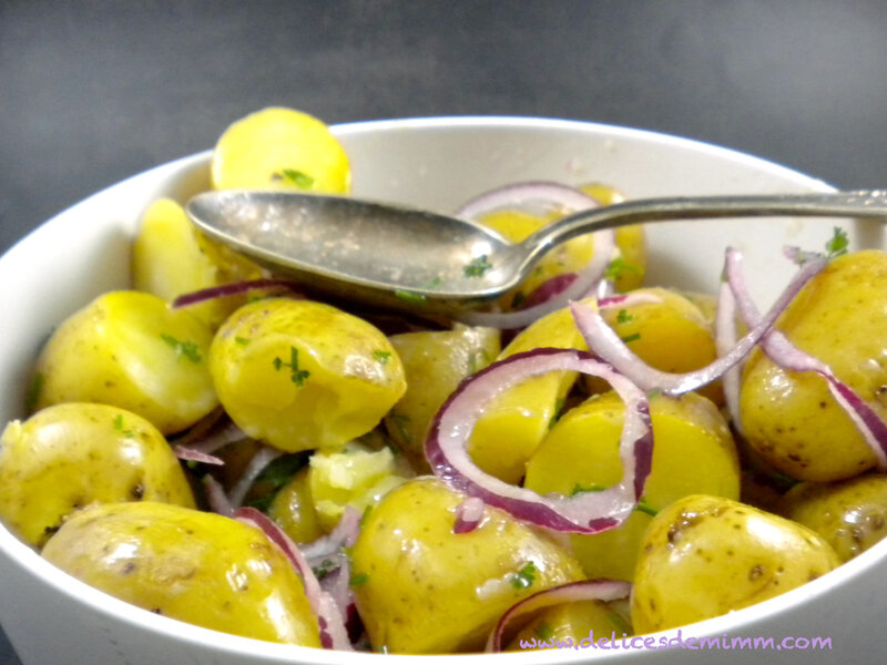 Salade de grenailles à la vinaigrette