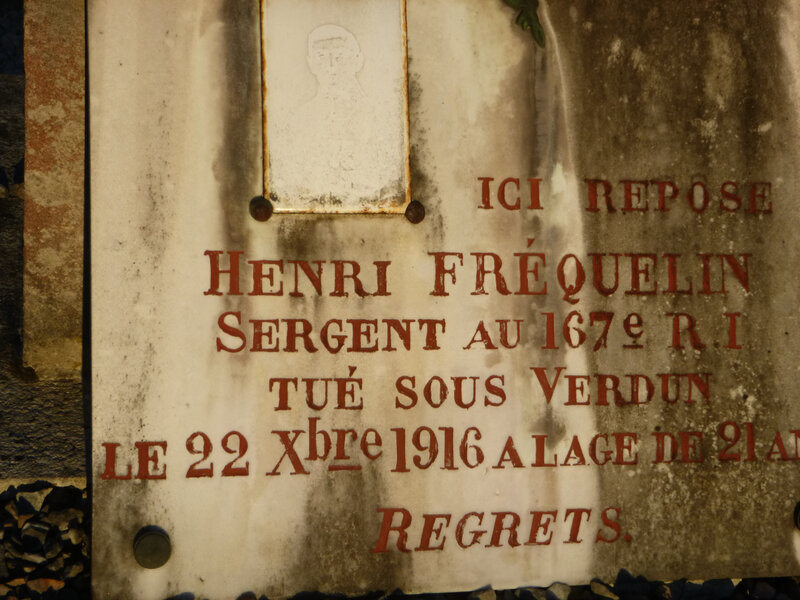 5 1916 plaque Fréquelin