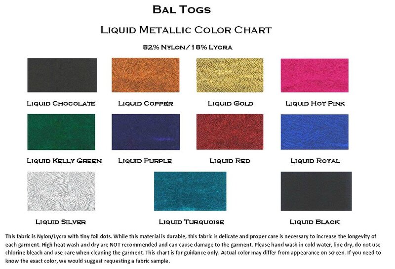 baltogs liquid metallic color chart