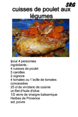 cuisses de poulet aux legumes (page 1)