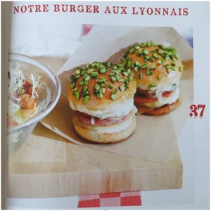 Notre burger aux Lyonnais