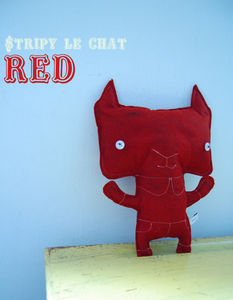 stripy_le_chat_red