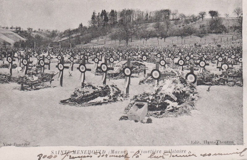 Sainte-Menehould, cimetière militaire (1)