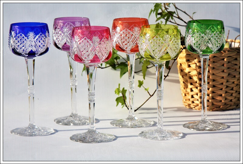 Service verres cristal Baccarat Elbeuf