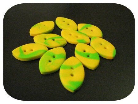 Boutons_fimo_jaune_et_vert