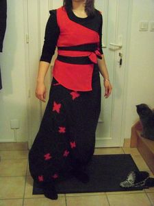 Tenue Sarouel Rouge&Noir (8)