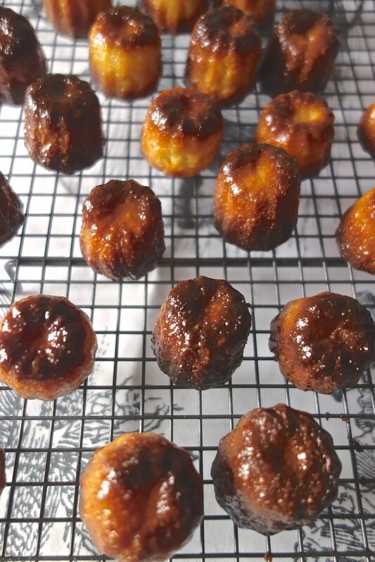 canelés au pamplemousse