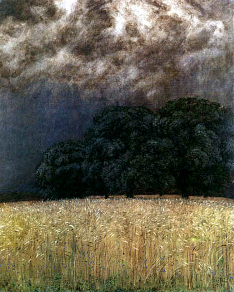 Calm Before the Storm (1906) by Hans Thoma