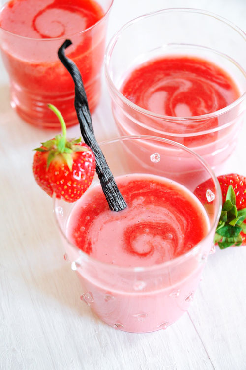 On ramène sa fraise ? recettes le vanille fraise au coeur croustillant