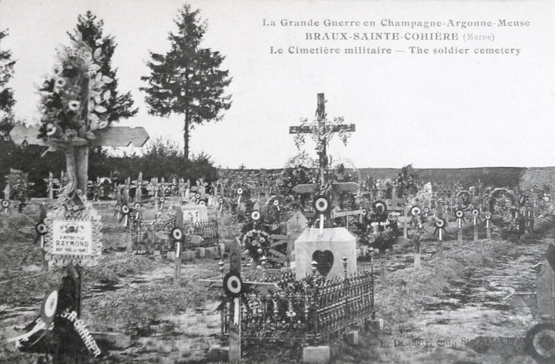 Braux-Sainte-Cohière, cimetière militaire