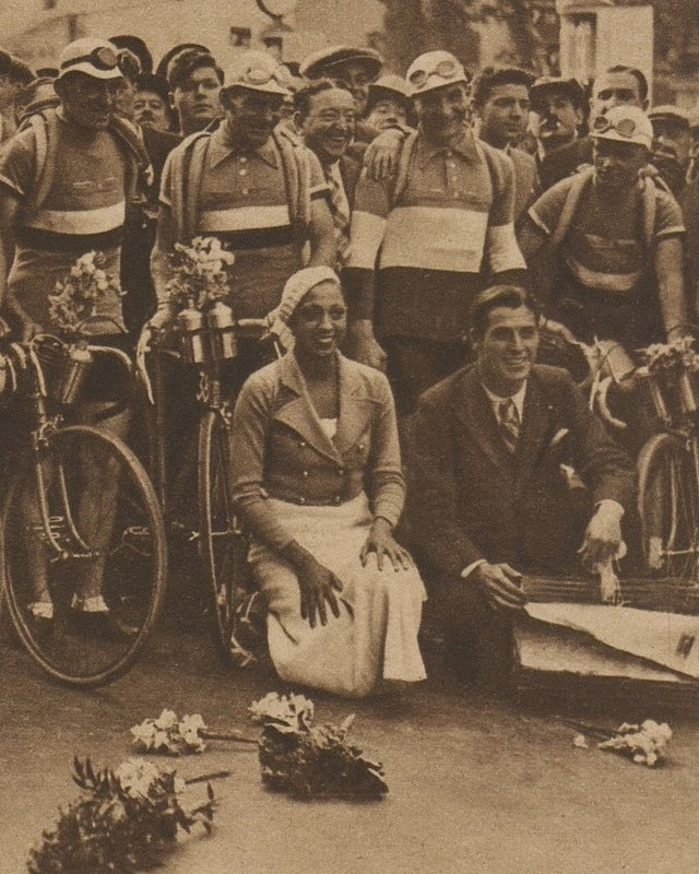 1933 07 01 Tour de France Miroir des sports p2 Joséphine Baker