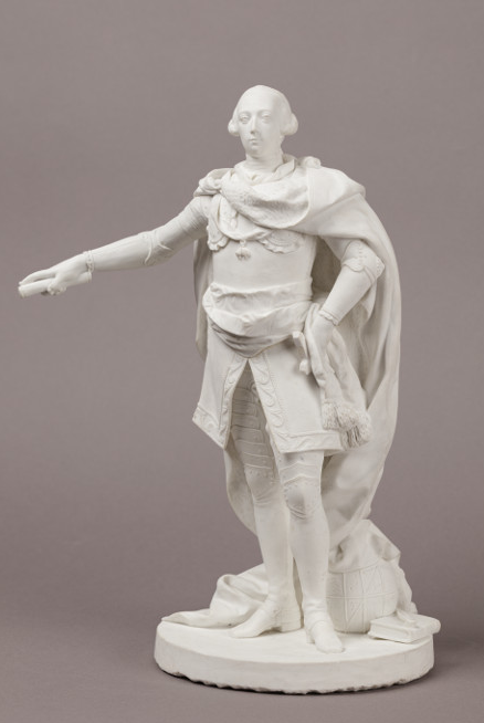 Paul-Louis Cyfflé, statuette de l'empereur Joseph II, vers 1778 (cliché Musée lorrain)