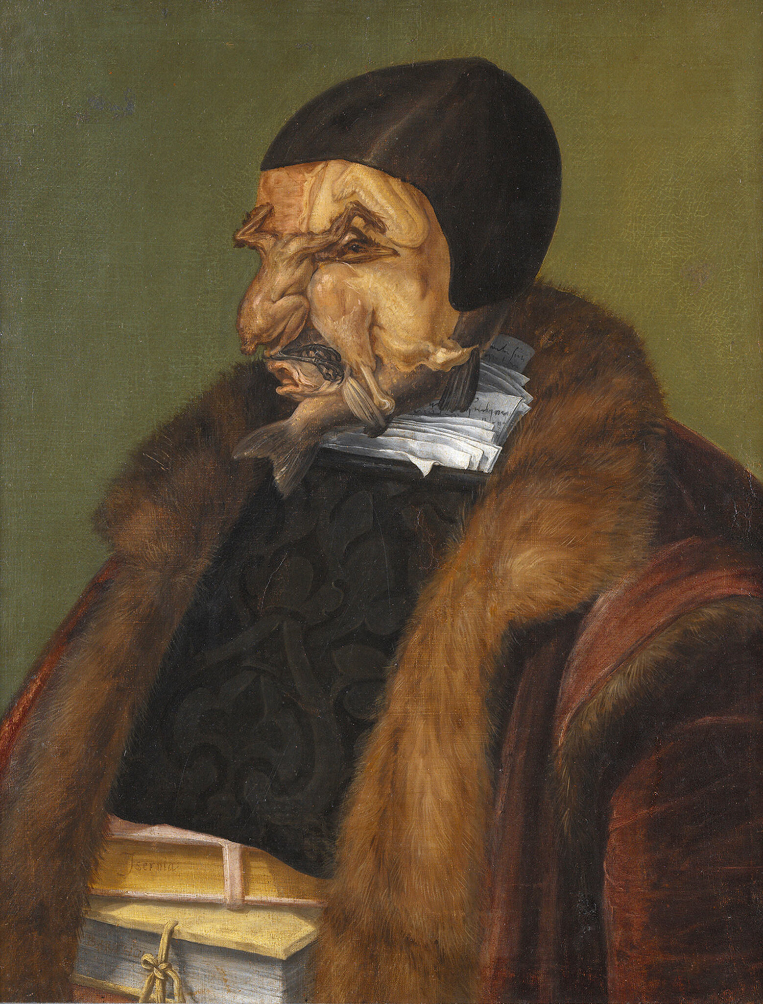 Arcimboldo: 1526-1593 画集 Autumn. Allegory about the Seasons. Painting by Giuseppe