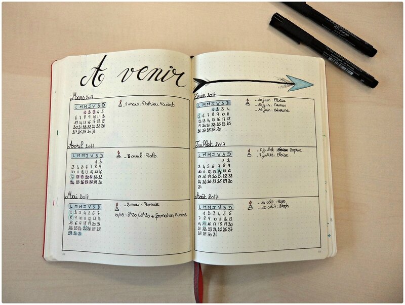 Bullet Journal Cam&Drey bricolent