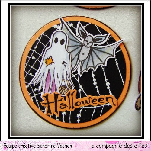 Sandrine VACHON ATC rondes HALLOWEEN dt LCDE (5)