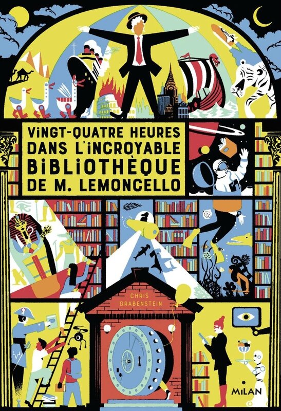 Vingt quatre heures dans l'incroyable bibliothèque de M Lemoncello