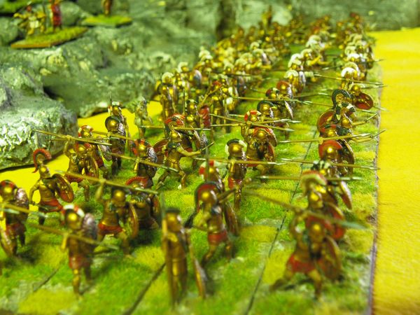 Armée d hoplites pour les rois du champ de bataille