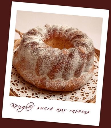 Kouglof sucré aux raisins (27)