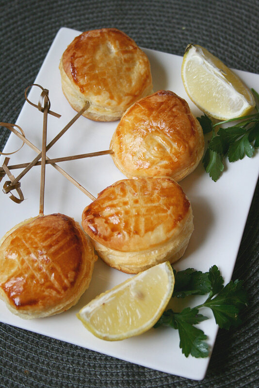 Sucettes feuilletées au saumon - passion culinaire