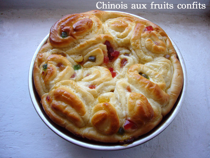 Chinois aux fruits confits