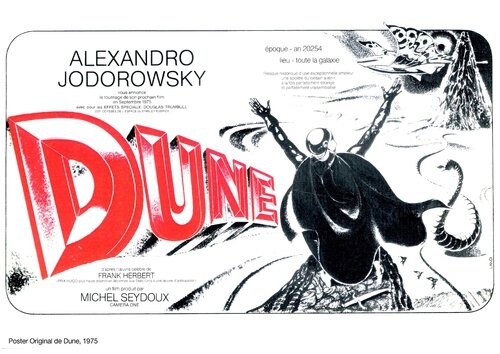 Poster Original de Dune, 1975