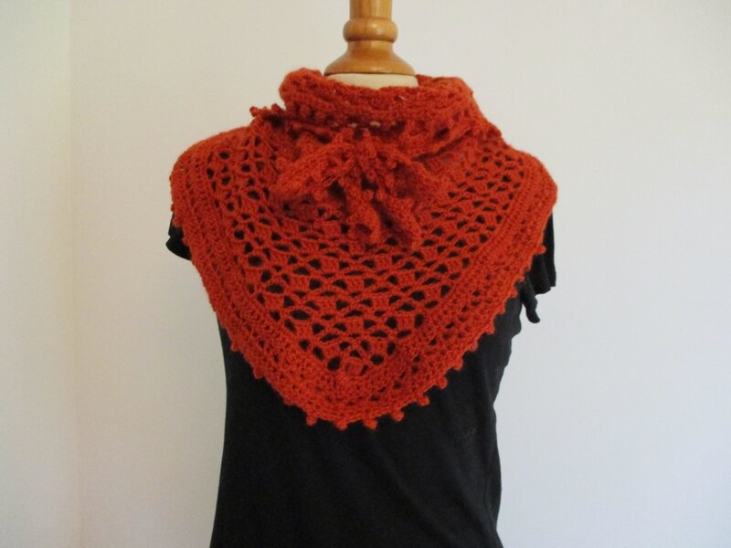 Cow-girl Crochet Orange (6)