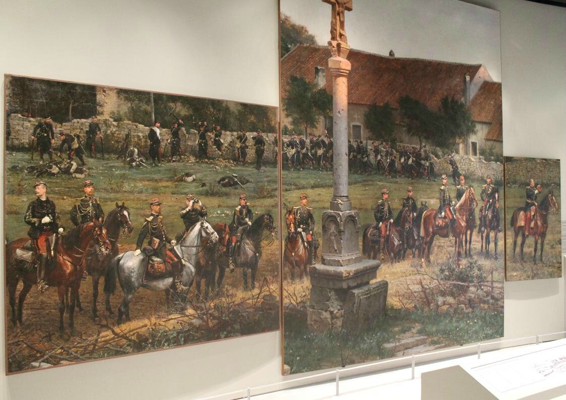 Detaille et De Neuville, Panorama de Rezonville,