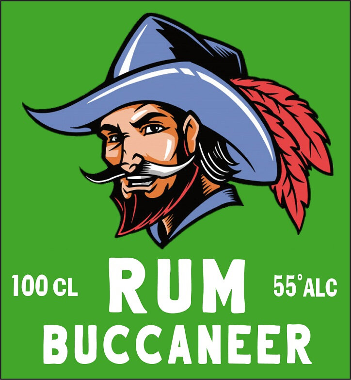 label pirate skull rum printable rhum Birthday 27 blog