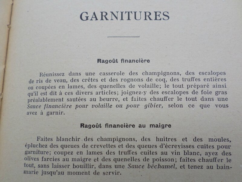 garniture