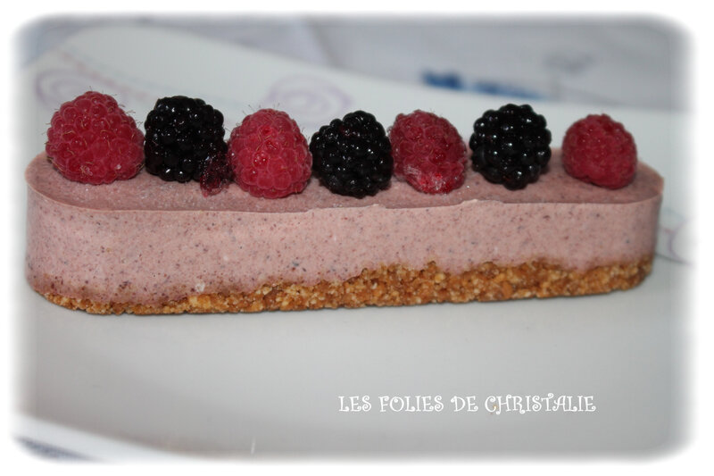 Cheesecake fruits rouges 9
