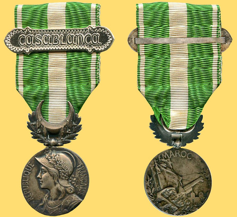 Médaille France Opérations Maroc Casablanca_modifié-1